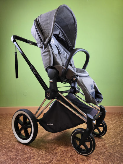 Cybex - Priam Kombikinderwagen Grau / Gut Kinderwagen 6