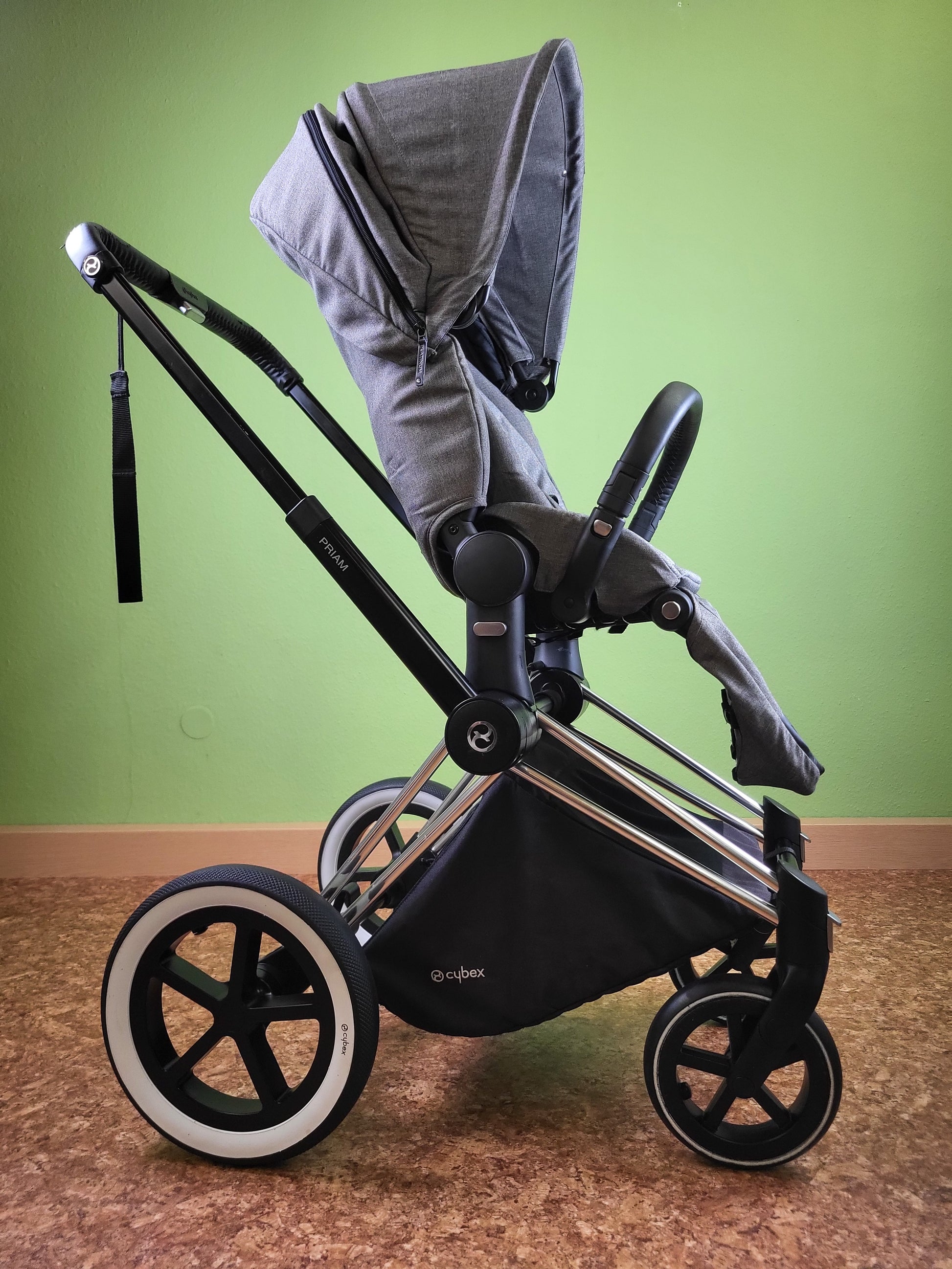 Cybex - Priam Kombikinderwagen Grau / Gut Kinderwagen 8
