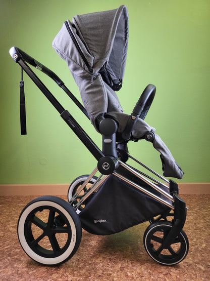 Cybex - Priam Kombikinderwagen Grau / Gut Kinderwagen 9