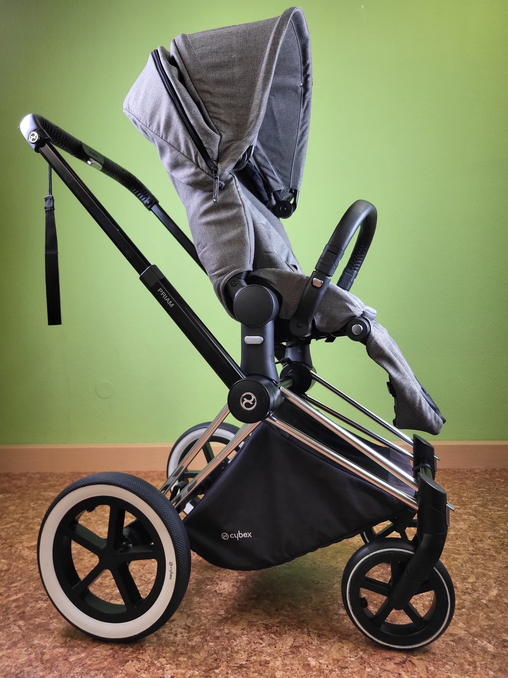 Cybex - Priam Kombikinderwagen Grau / Gut Kinderwagen 10