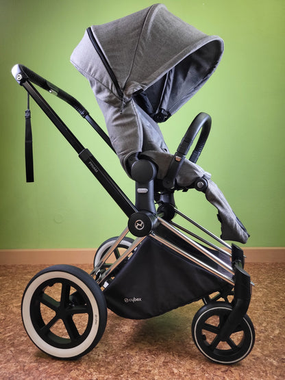 Cybex - Priam Kombikinderwagen Grau / Gut Kinderwagen 11