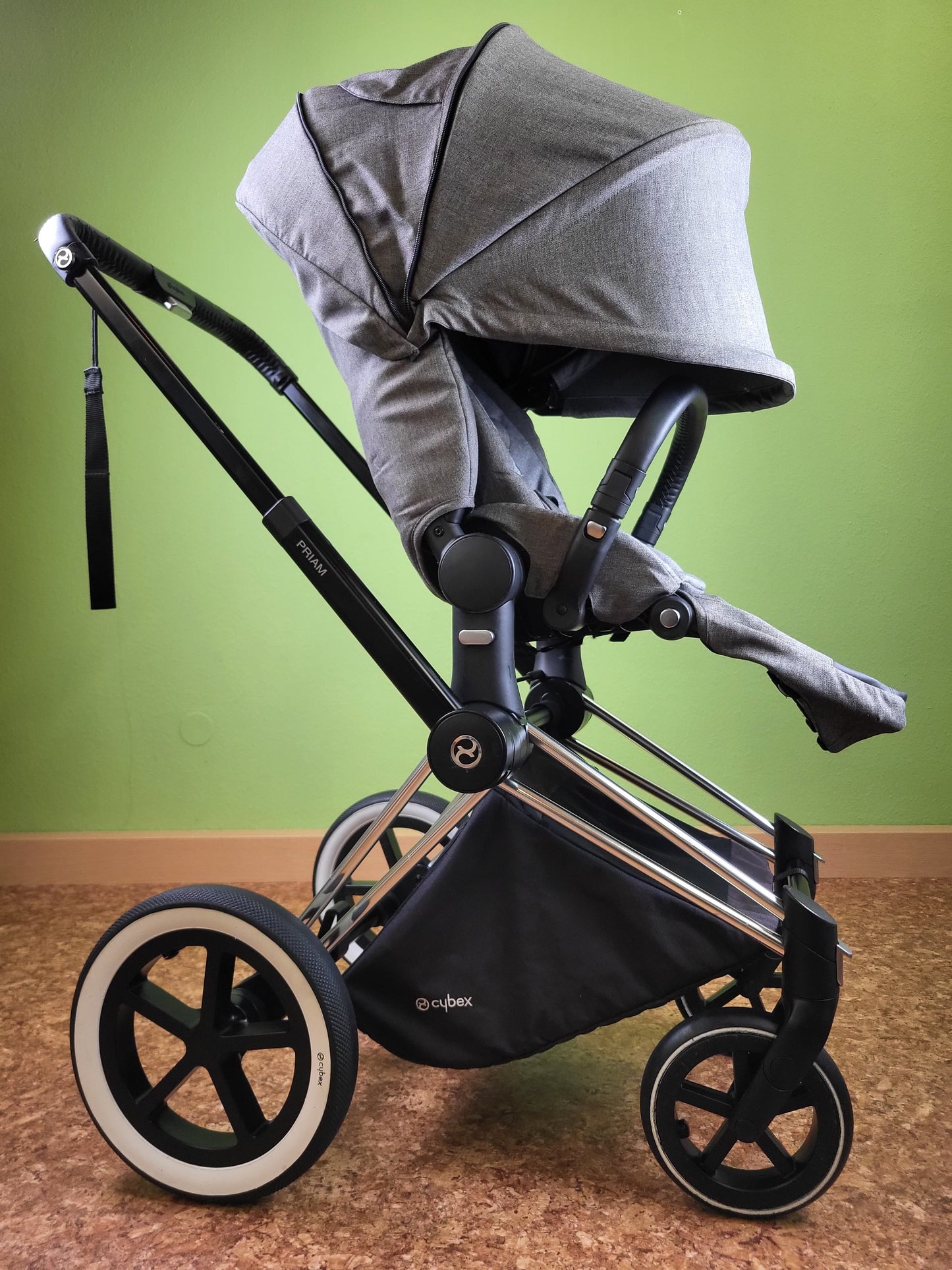 Cybex - Priam Kombikinderwagen Grau / Gut Kinderwagen 12