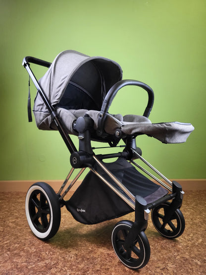 Cybex - Priam Kombikinderwagen Grau / Gut Kinderwagen 14