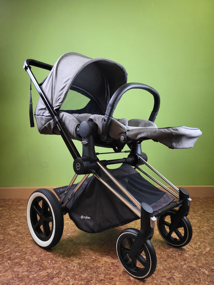 Cybex - Priam Kombikinderwagen Grau / Gut Kinderwagen 16