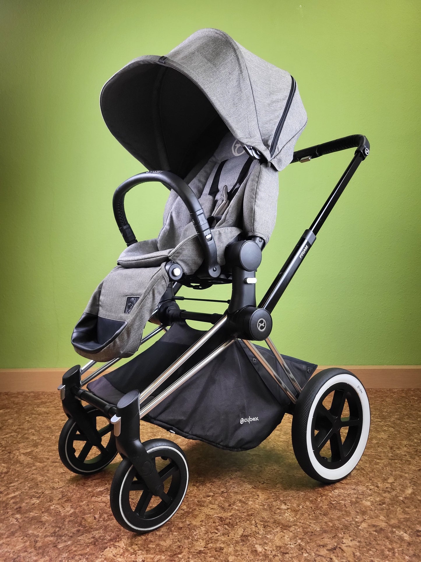 Cybex - Priam Kombikinderwagen Grau / Gut Kinderwagen 17