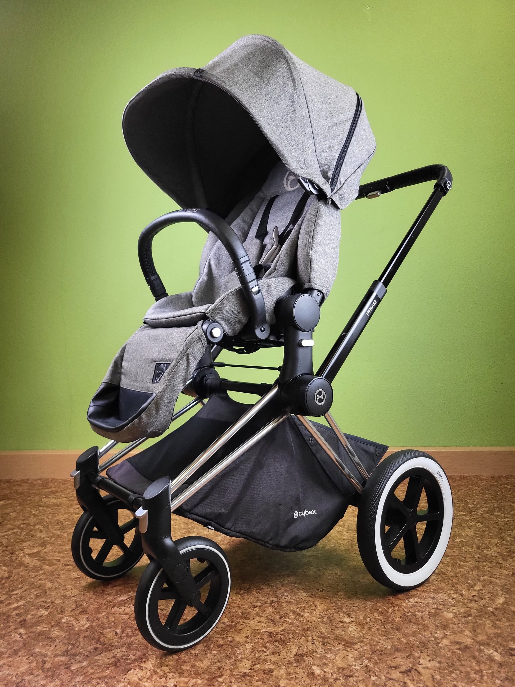 Cybex - Priam Kombikinderwagen Grau / Gut Kinderwagen 17