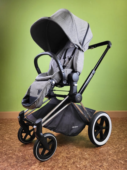 Cybex - Priam Kombikinderwagen Grau / Gut Kinderwagen 17