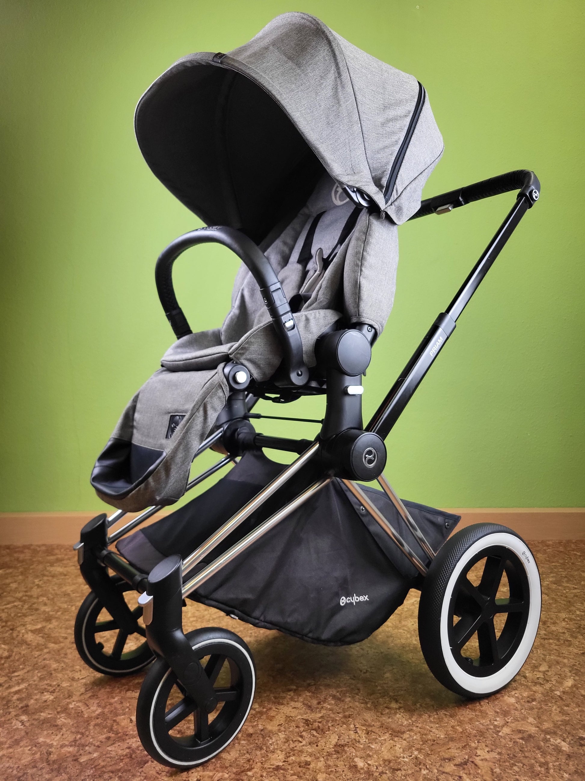 Cybex - Priam Kombikinderwagen Grau / Gut Kinderwagen 18