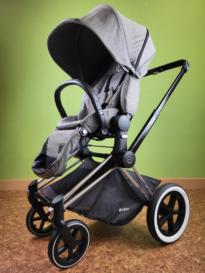 Cybex - Priam Kombikinderwagen Grau / Gut Kinderwagen 18