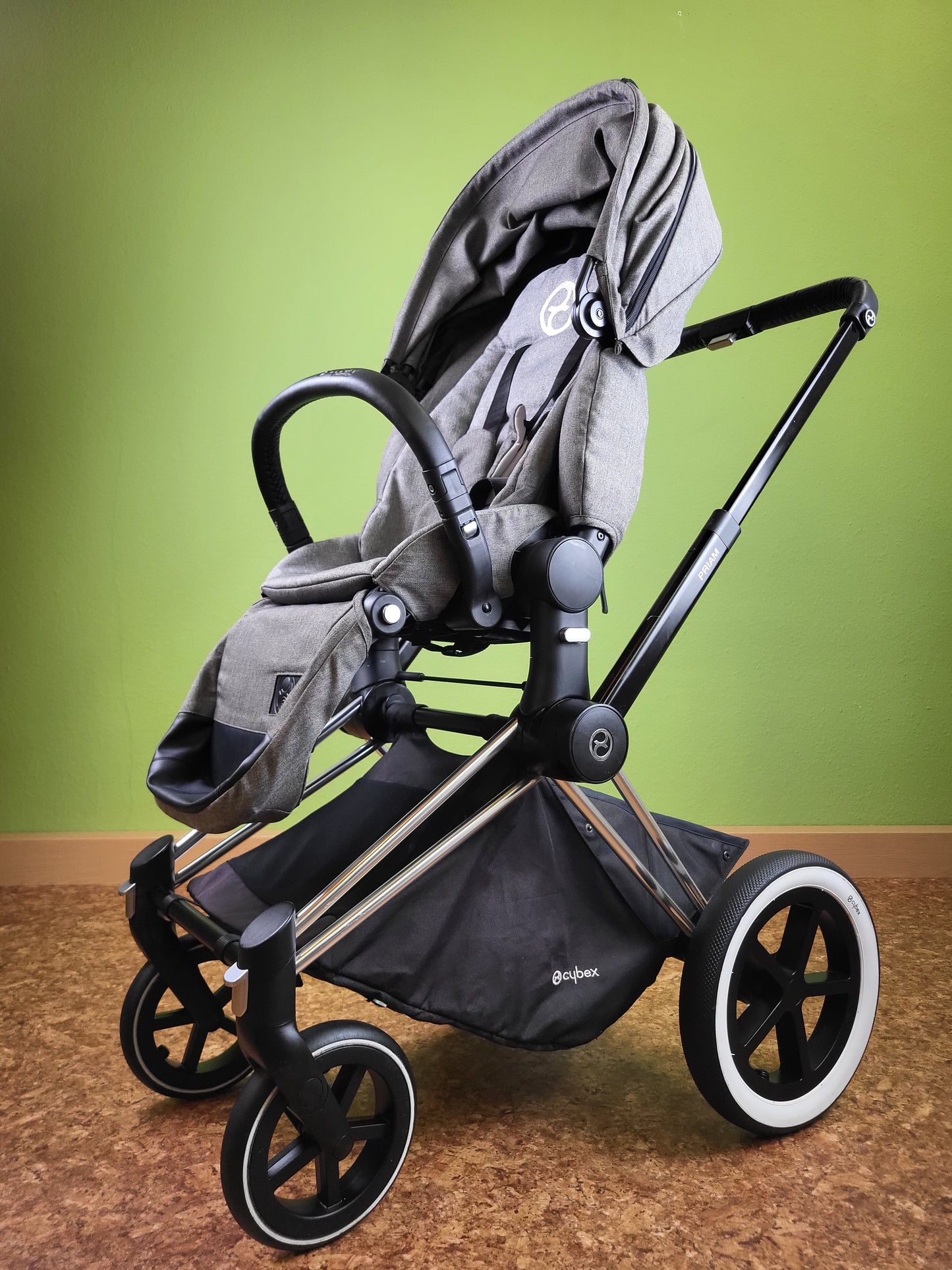 Cybex - Priam Kombikinderwagen Grau / Gut Kinderwagen 19
