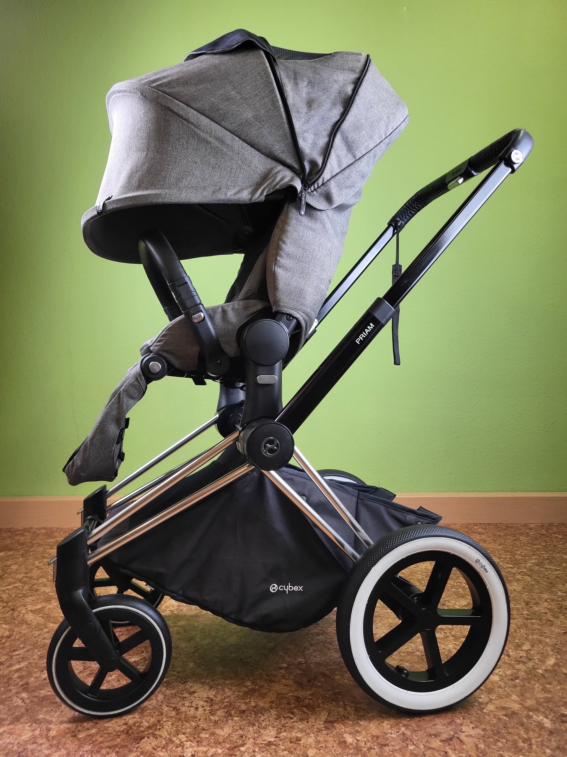 Cybex - Priam Kombikinderwagen Grau / Gut Kinderwagen 21