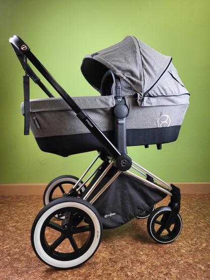 Cybex - Priam Kombikinderwagen Grau / Gut Kinderwagen 24