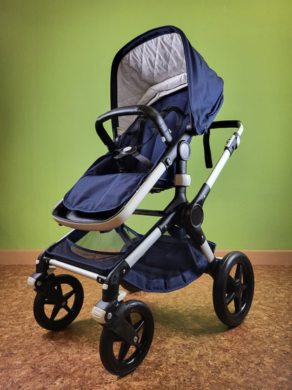 Bugaboo - Fox 1 Kombikinderwagen - Gutem Zustand Blau / Gut Kinderwagen 5
