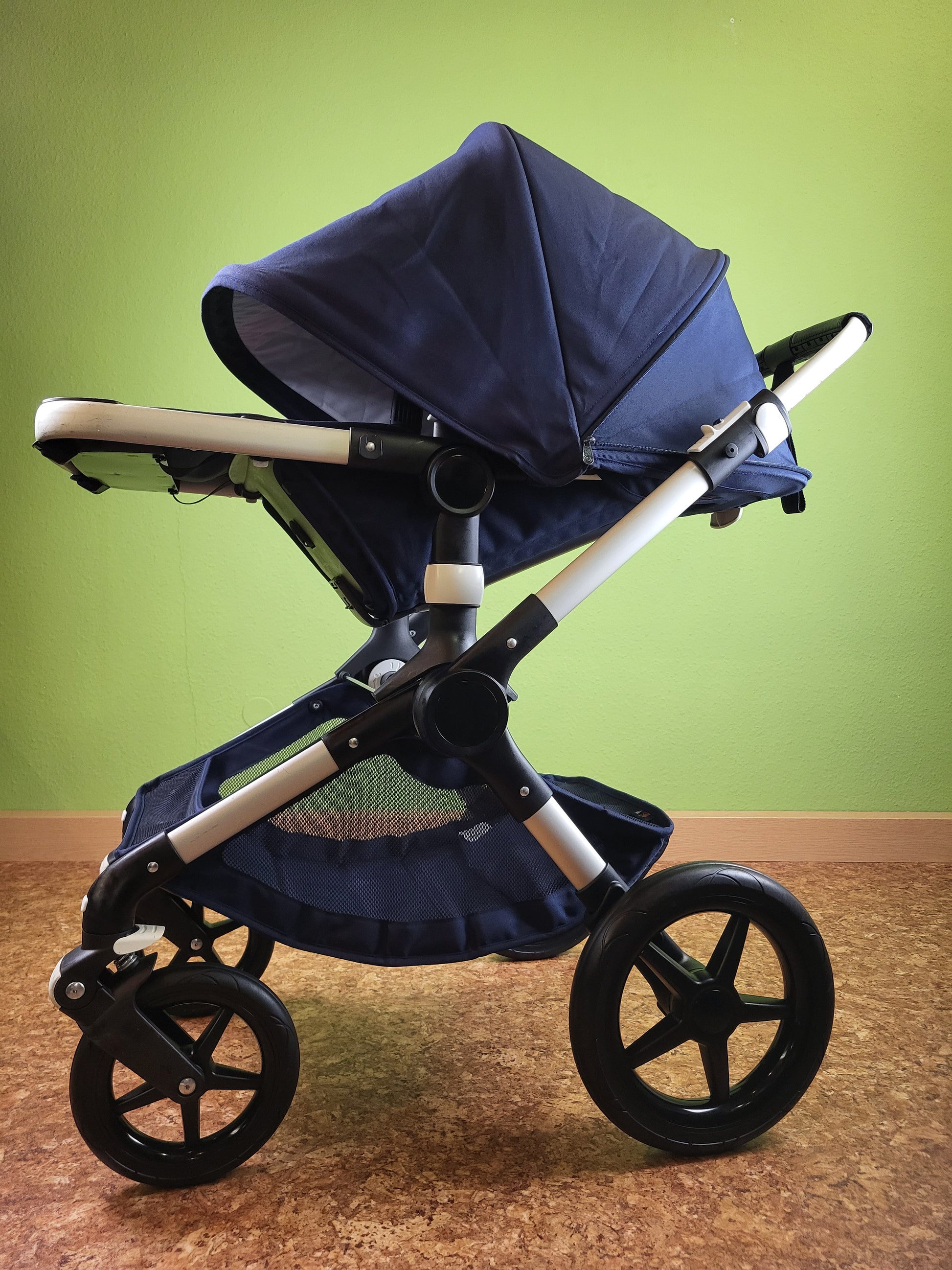 Bugaboo - Fox 1 Kombikinderwagen - Gutem Zustand Blau / Gut Kinderwagen 10