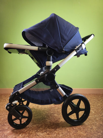 Bugaboo - Fox 1 Kombikinderwagen - Gutem Zustand Blau / Gut Kinderwagen 10