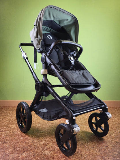 Bugaboo - Fox 3 Kombikinderwagen (sportsitz Und Babywanne)- Gutem Zustand Grüne / Gut Kinderwagen 2