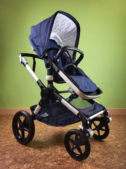 Bugaboo - Fox 1 Kombikinderwagen - Gutem Zustand Blau / Gut Kinderwagen 2