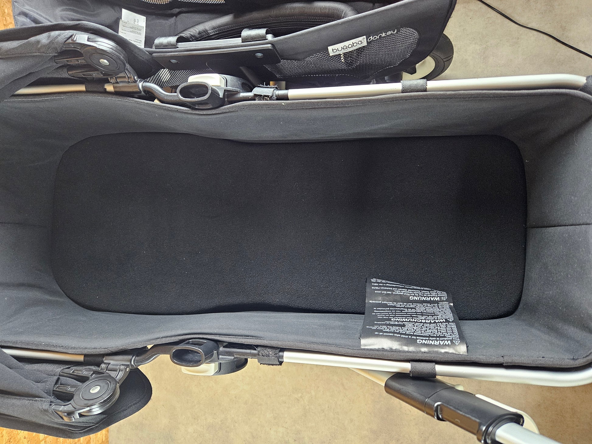 Bugaboo - Donkey 3 Duo (sportsitz und Liegewanne) Schwarz Inkl. Seitliche Gepäcktasche in Gutem Zustand Kinderwagen 17