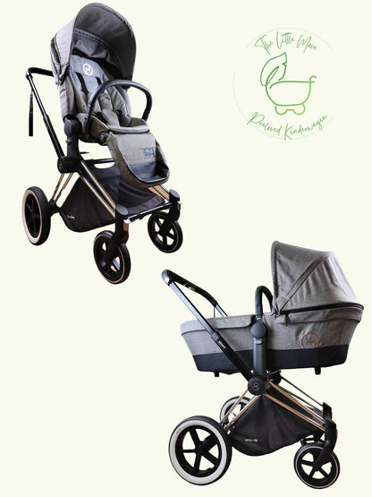 Cybex - Priam Kombikinderwagen Grau / Gut Kinderwagen 1