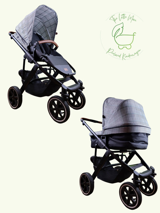 Salsa 4 Air Smaragd Fashion Edition - Kombikinderwagen (liegewanne Und Sportsitz) - Grüne - Sehr Gutem Zustand / Gut