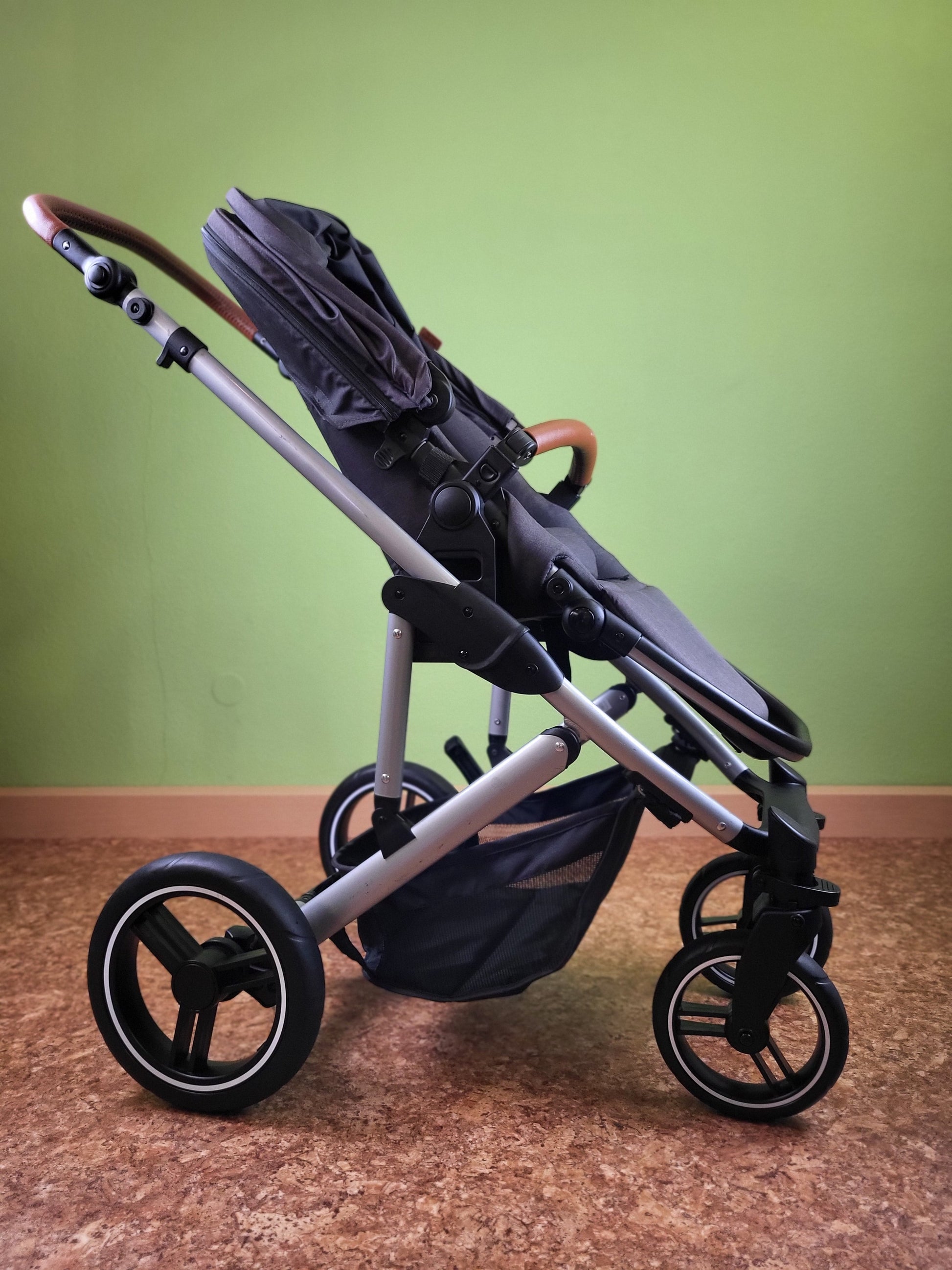 Abc Design - Circle Catania Kombikinderwagen (sportsitz Und Babywanne) Schwarz In Gutem Zustand / Gut Kinderwagen 15