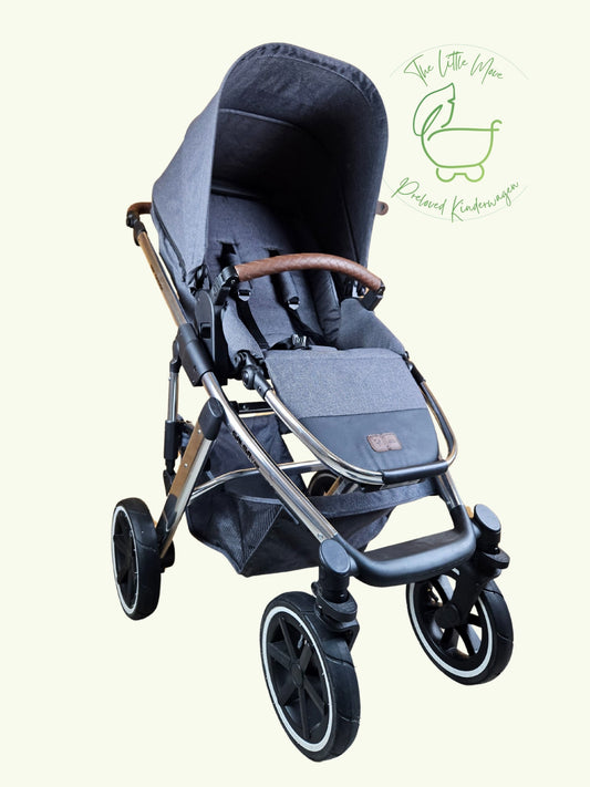 Salsa 4 Air Diamond Edition - Kinderwagen (sportsitz) - Asphalt - in sehr Gutem Zustand Grau / sehr Gut 1