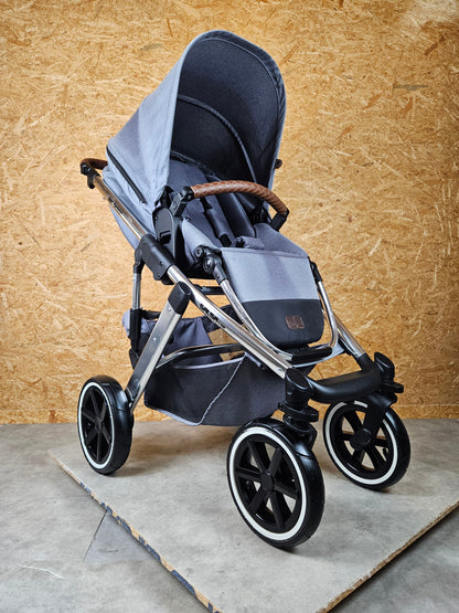 ABC-Design Salsa 4 Air Diamond Edition - Kinderwagen (Gestell und Sportsitz) - Asphalt - in gutem Zustand