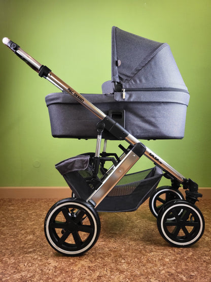 Abc Design - Salsa 4 Air Diamond Edition Kombikinderwagen Grau / Sehr Gut Kinderwagen 9
