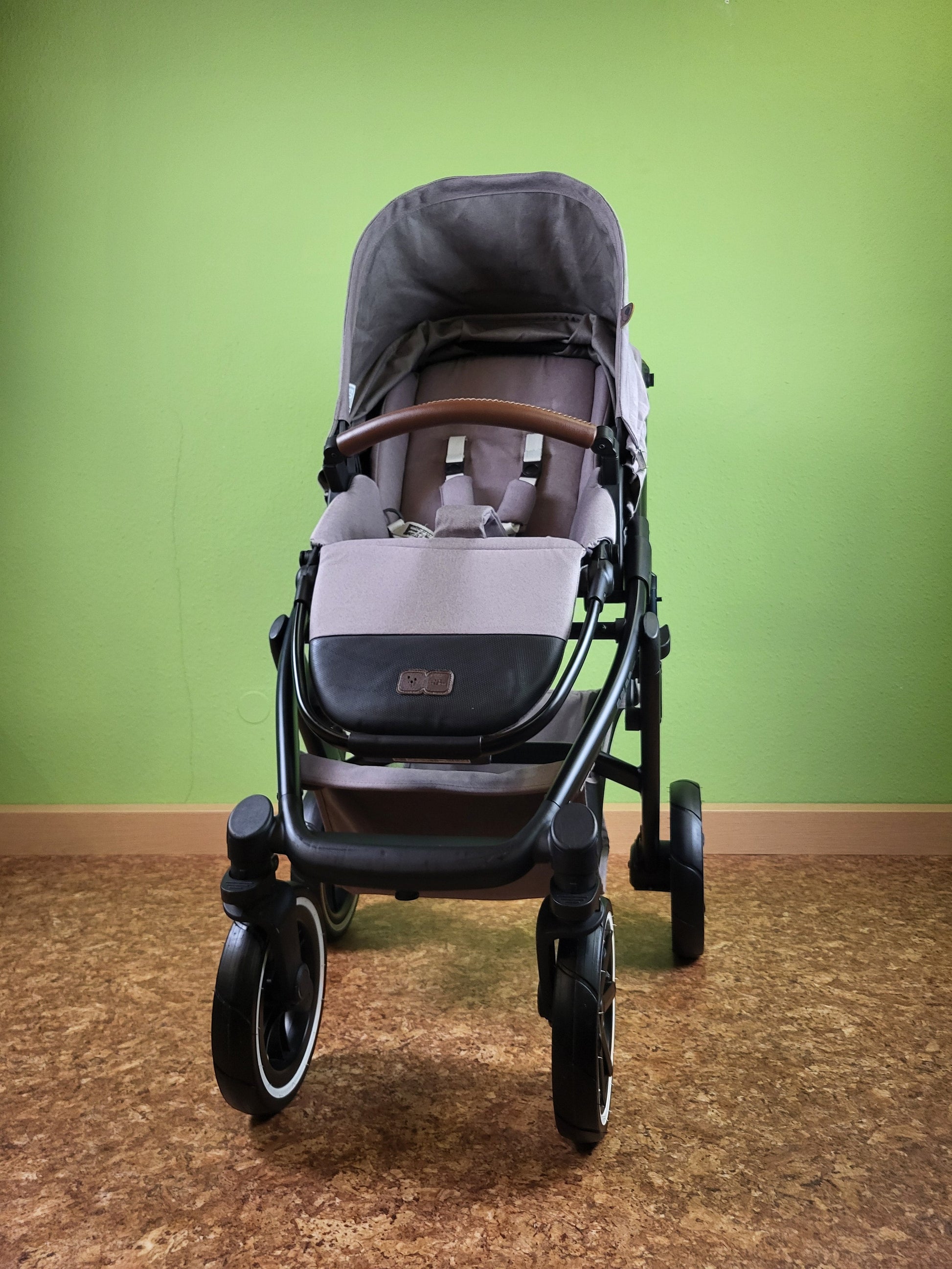 Abc Design - Salsa 4 Air Diamond Edition Kombikinderwagen - Natur - Gutem Zustand Brown / Gut Kinderwagen 14