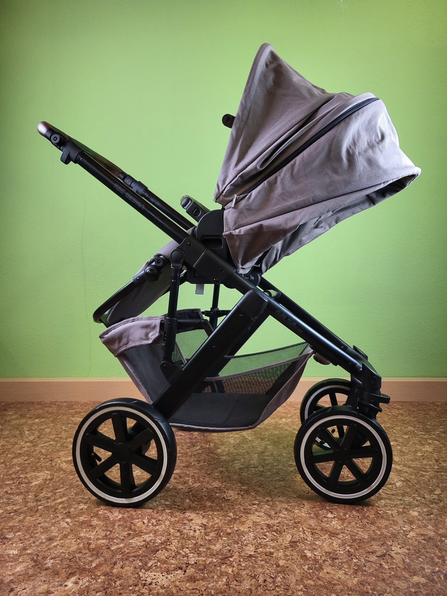 Abc Design - Salsa 4 Air Diamond Edition Kombikinderwagen - Natur - Gutem Zustand Brown / Gut Kinderwagen 16