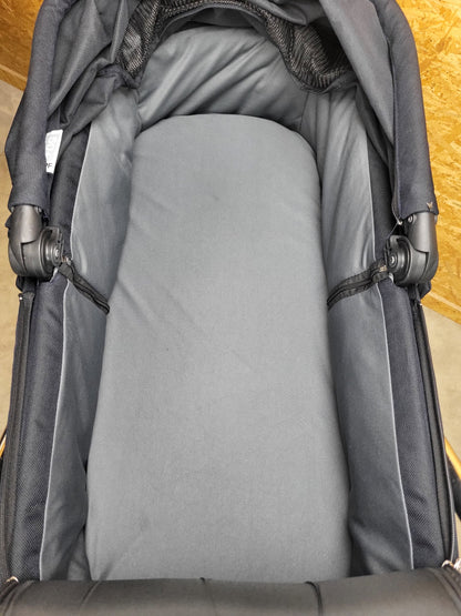 ABC Design - Salsa 4 Air Diamond Edition Kombikinderwagen (Sportsitz und Babywanne) - Blau in gutem Zustand