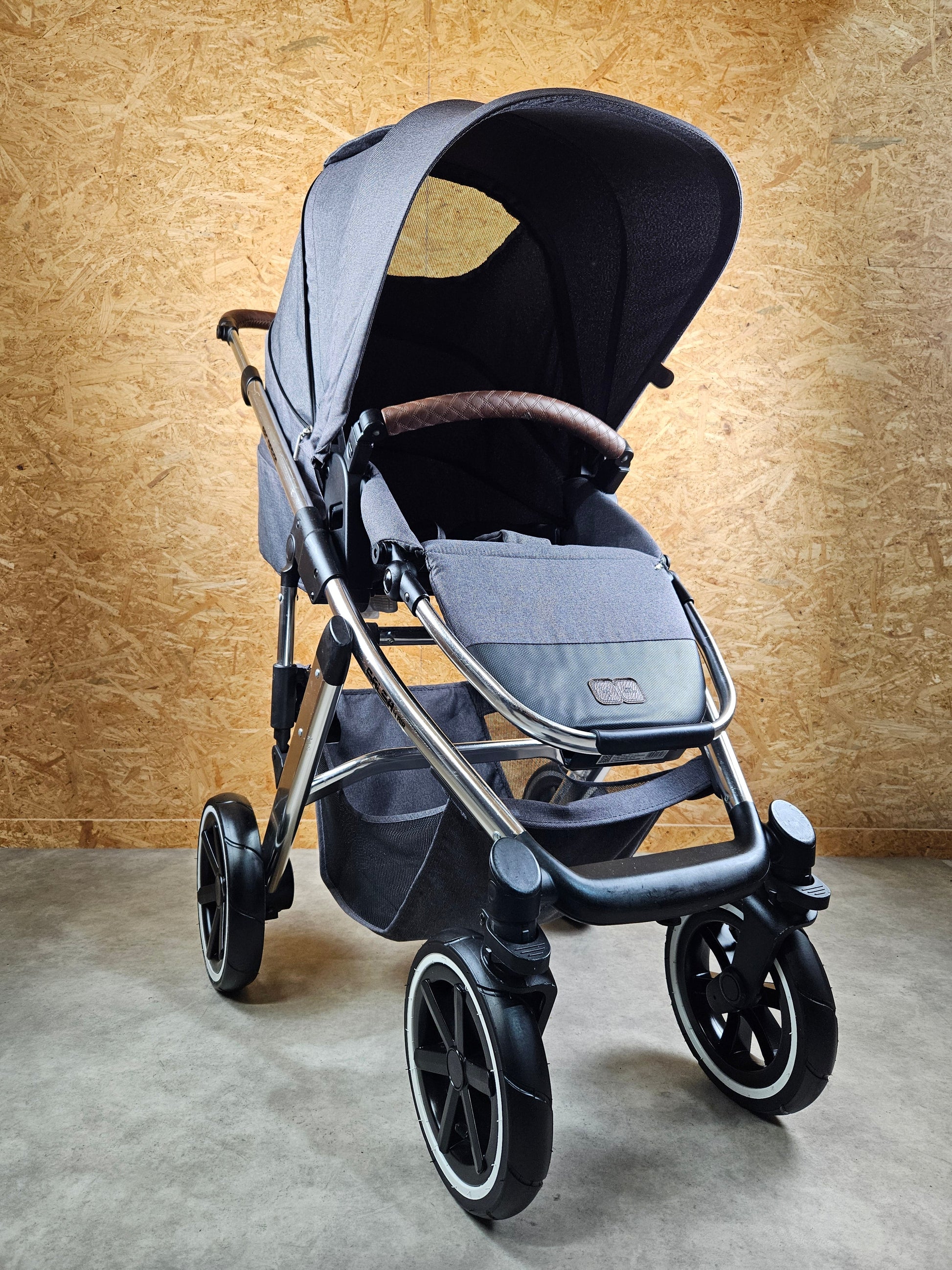 Abc Design - Salsa 4 Air Diamond Edition Kombikinderwagen (sportsitz und Babywanne) - Grau in Gutem Zustand Gut