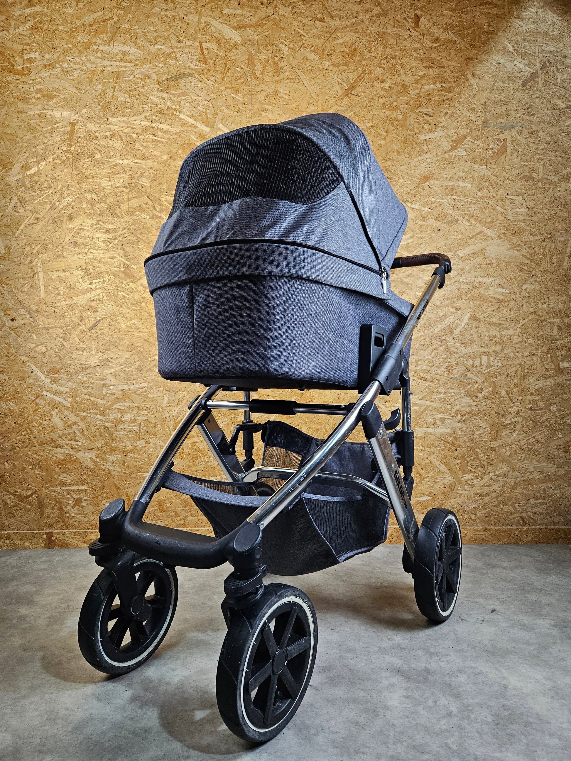 Abc Design - Salsa 4 Air Diamond Edition Kombikinderwagen (sportsitz und Babywanne) - Grau in sehr Gutem Zustand