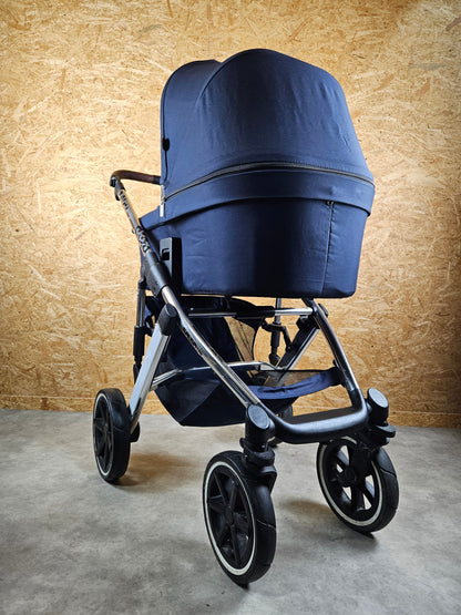 Abc Design - Salsa 4 Air Diamond Edition Kombikinderwagen (sportsitz und Babywanne) - Blau - in Gutem Zustand
