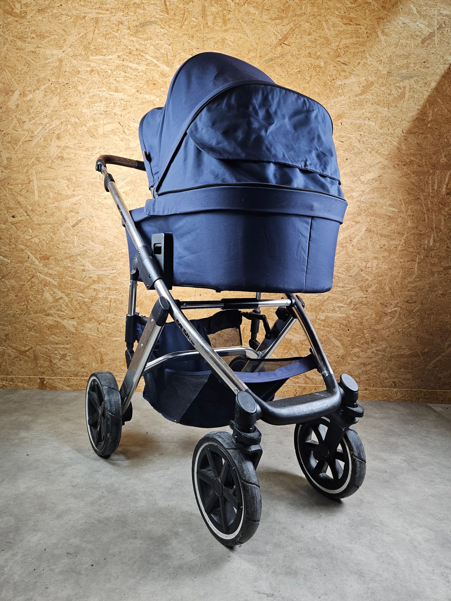 Abc Design - Salsa 4 Air Kinderwagen (gestell und Babywanne) Blau in Gutem Zustand 3