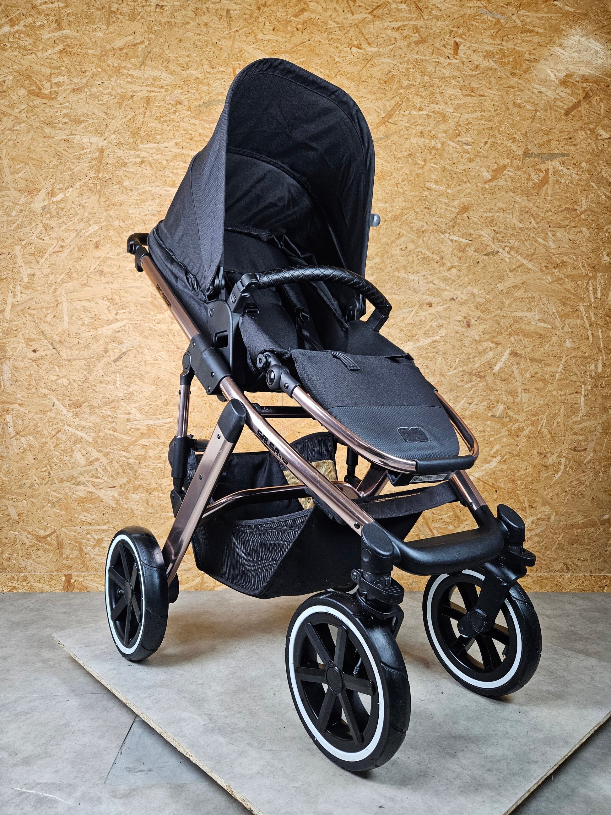 Abc Design Salsa 4 Air Diamond Edition - Kinderwagen (buggy Version mit Sportsitz) - Rosé Gold - sehr Gutem Zustand
