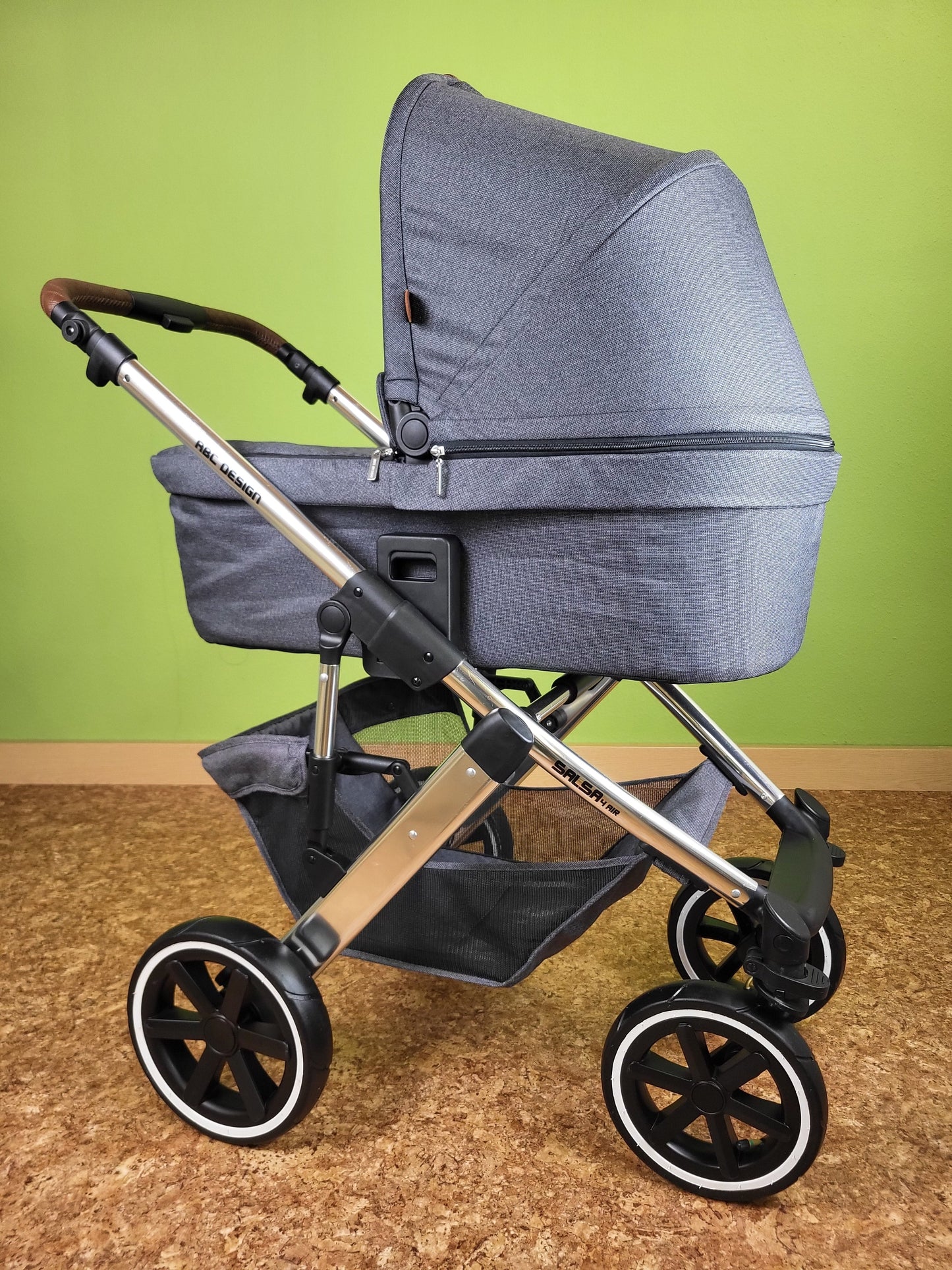 Abc Design - Salsa 4 Air Kombikinderwagen Grau / Sehr Gut 9