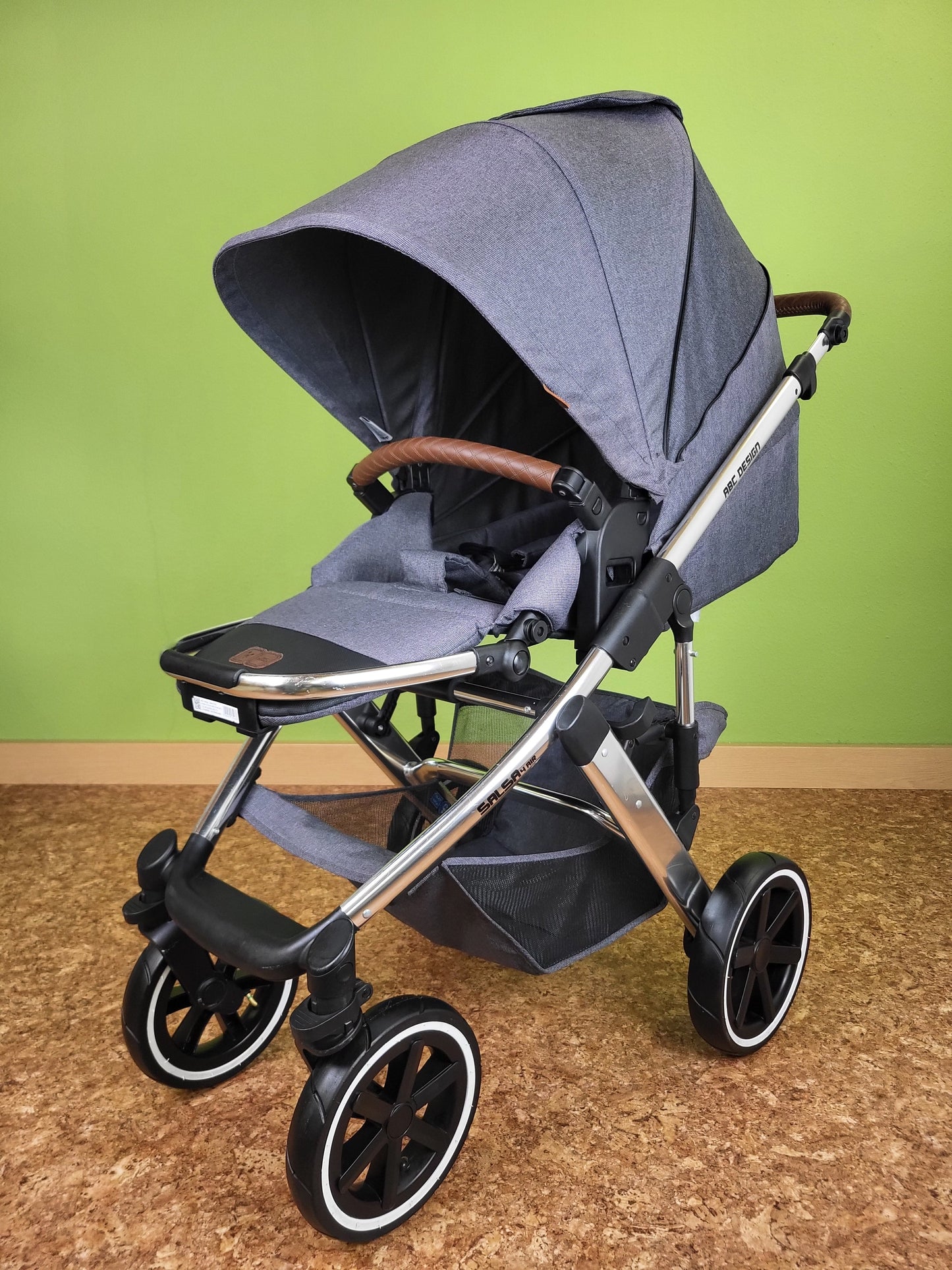 Abc Design - Salsa 4 Air Kombikinderwagen Grau / Sehr Gut 6