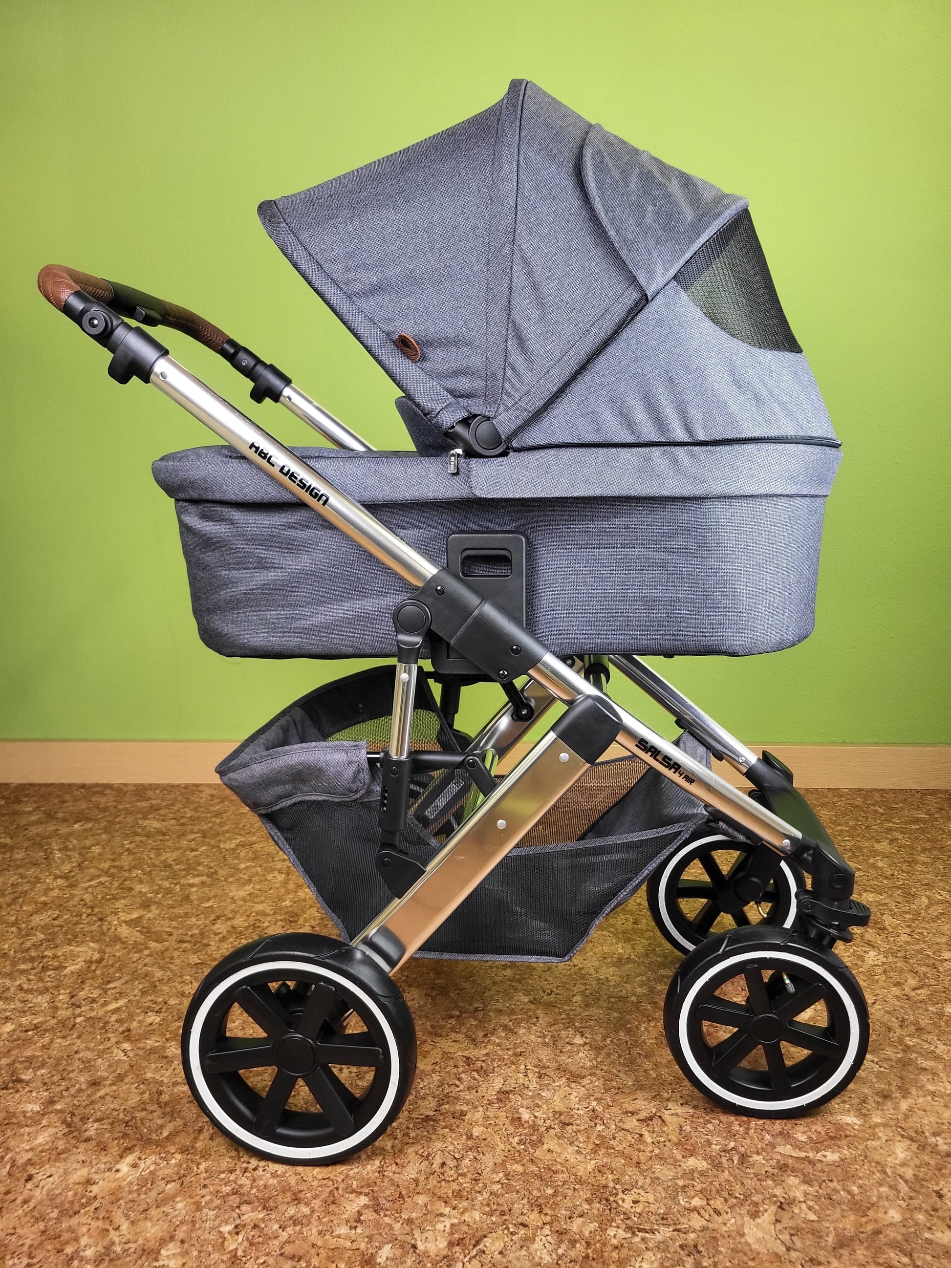 Abc Design - Salsa 4 Air Kombikinderwagen Grau / Sehr Gut 15