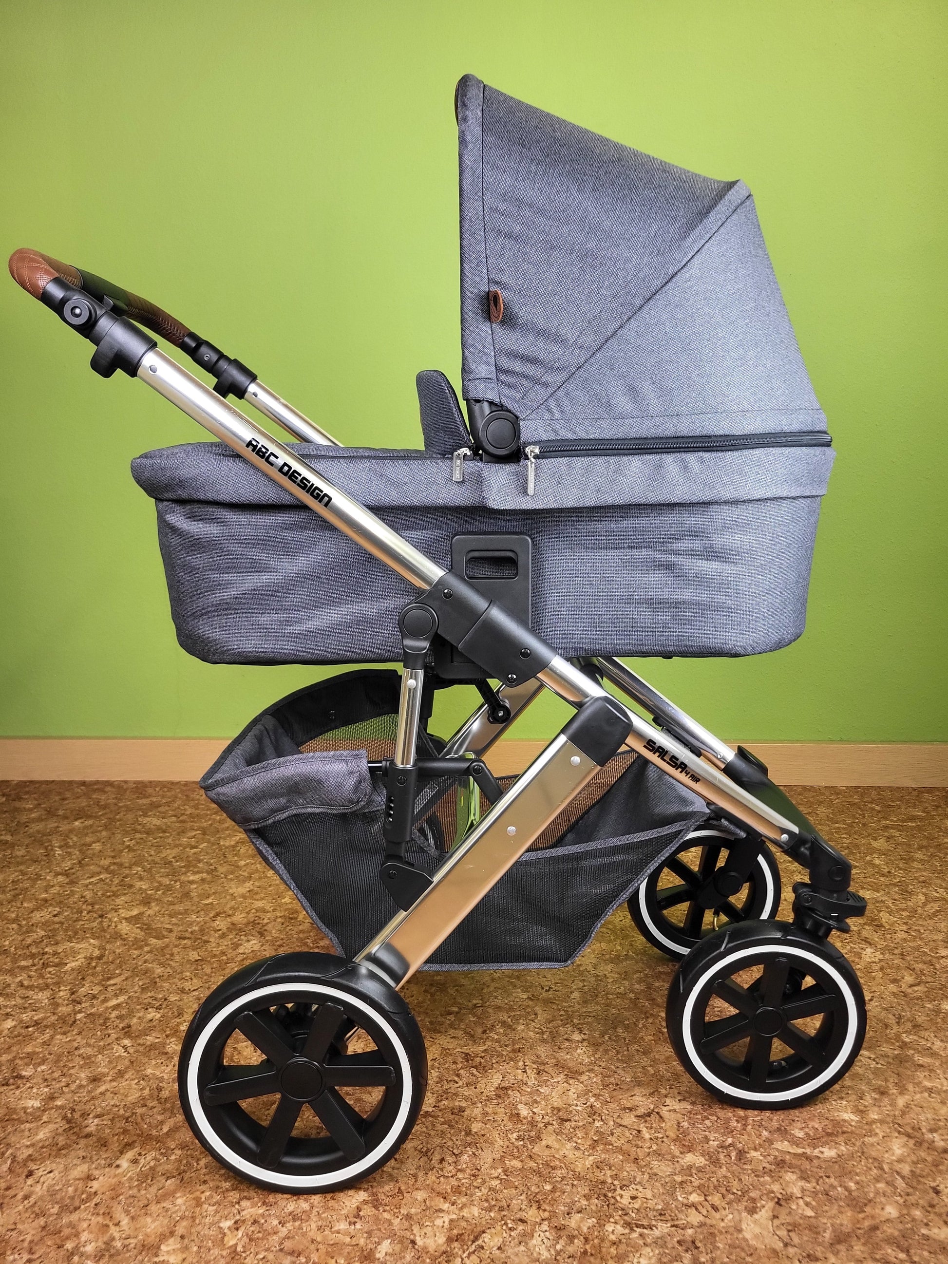 Abc Design - Salsa 4 Air Kombikinderwagen Grau / Sehr Gut 11