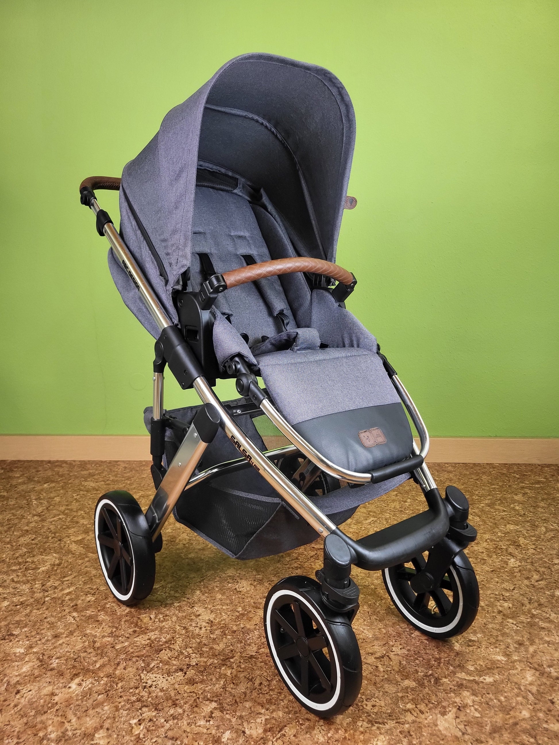 Abc Design - Salsa 4 Air Kombikinderwagen Grau / Sehr Gut 8