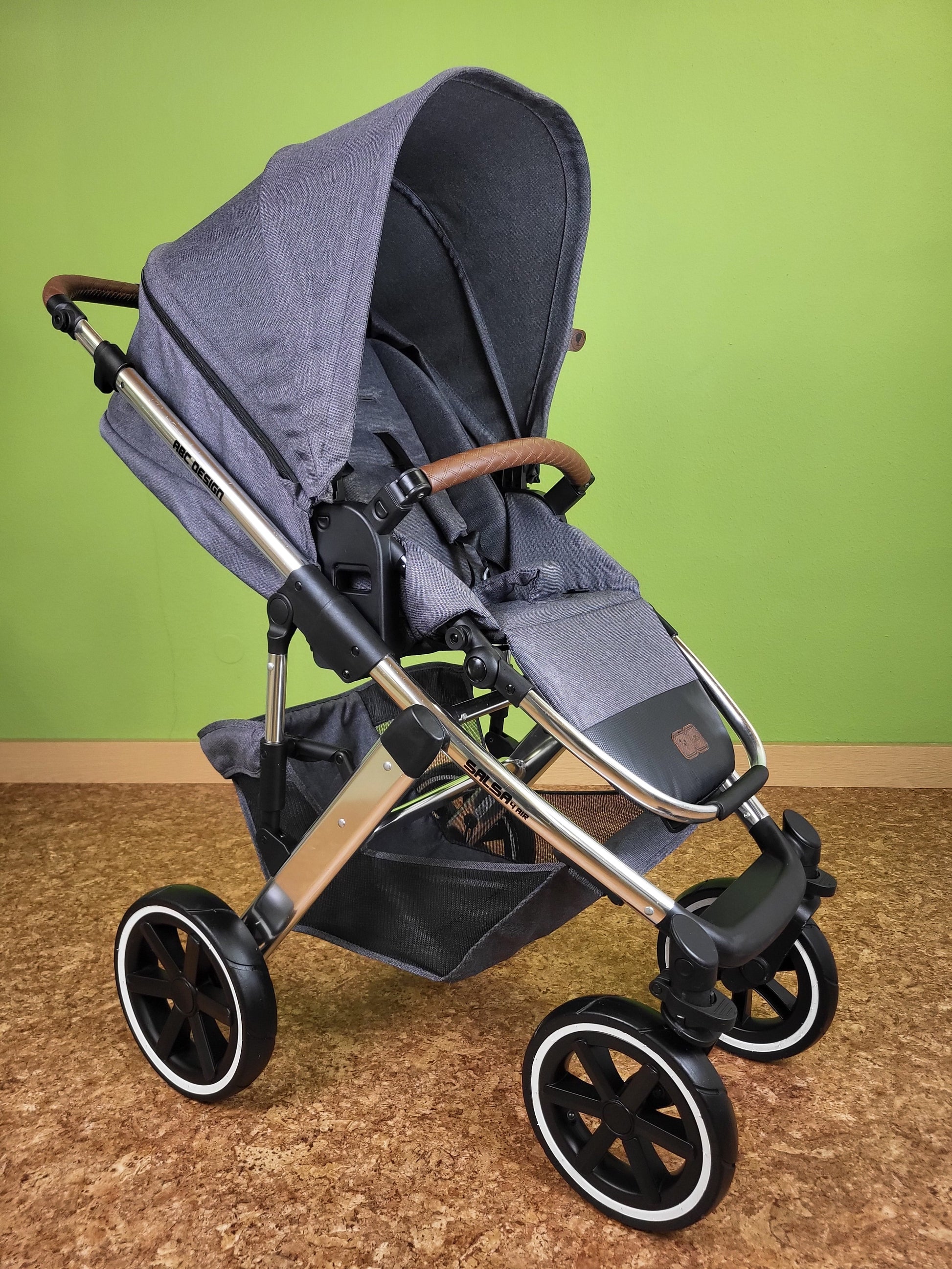 Abc Design - Salsa 4 Air Kombikinderwagen Grau / Sehr Gut 3