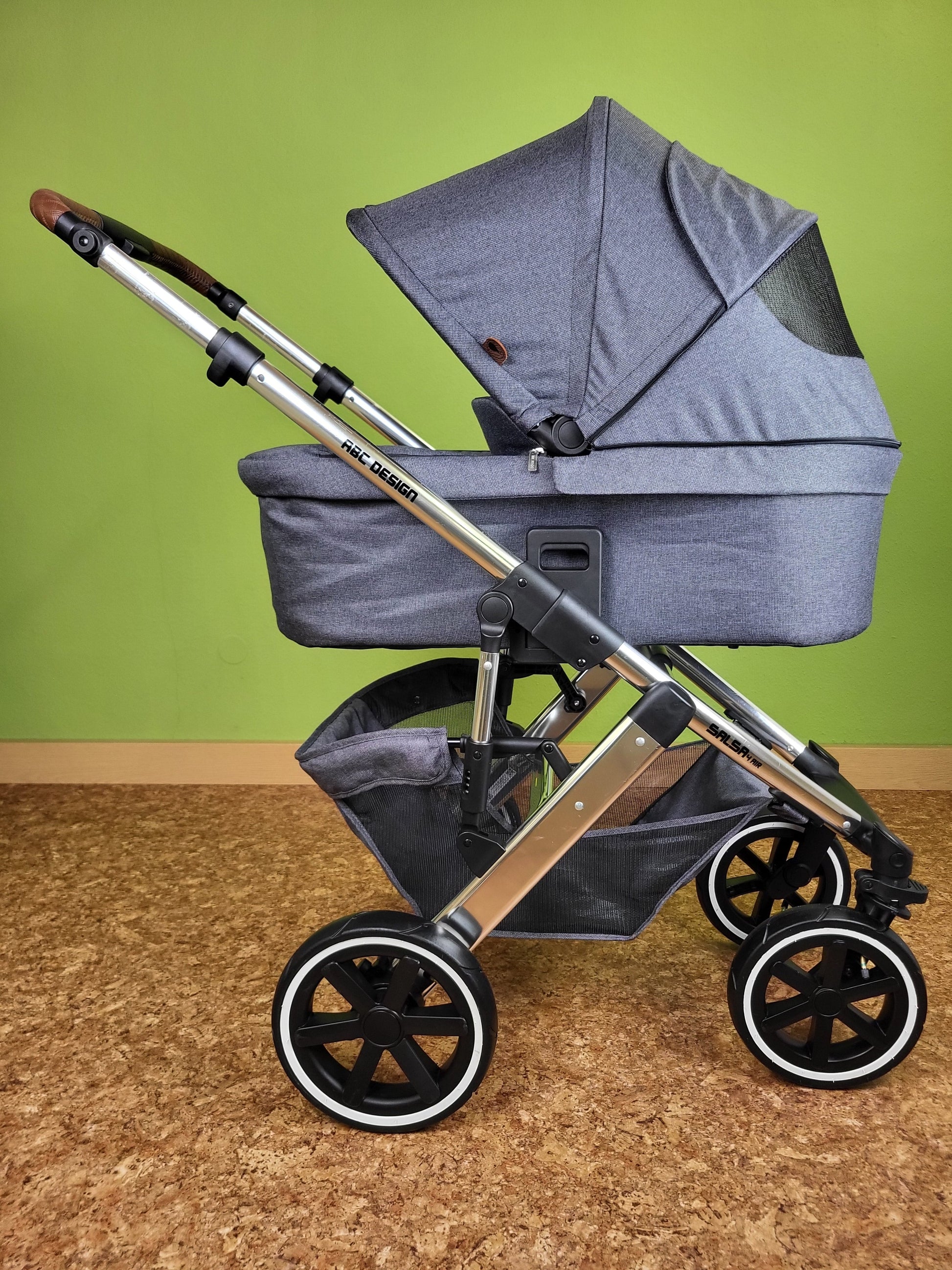Abc Design - Salsa 4 Air Kombikinderwagen Grau / Sehr Gut 16
