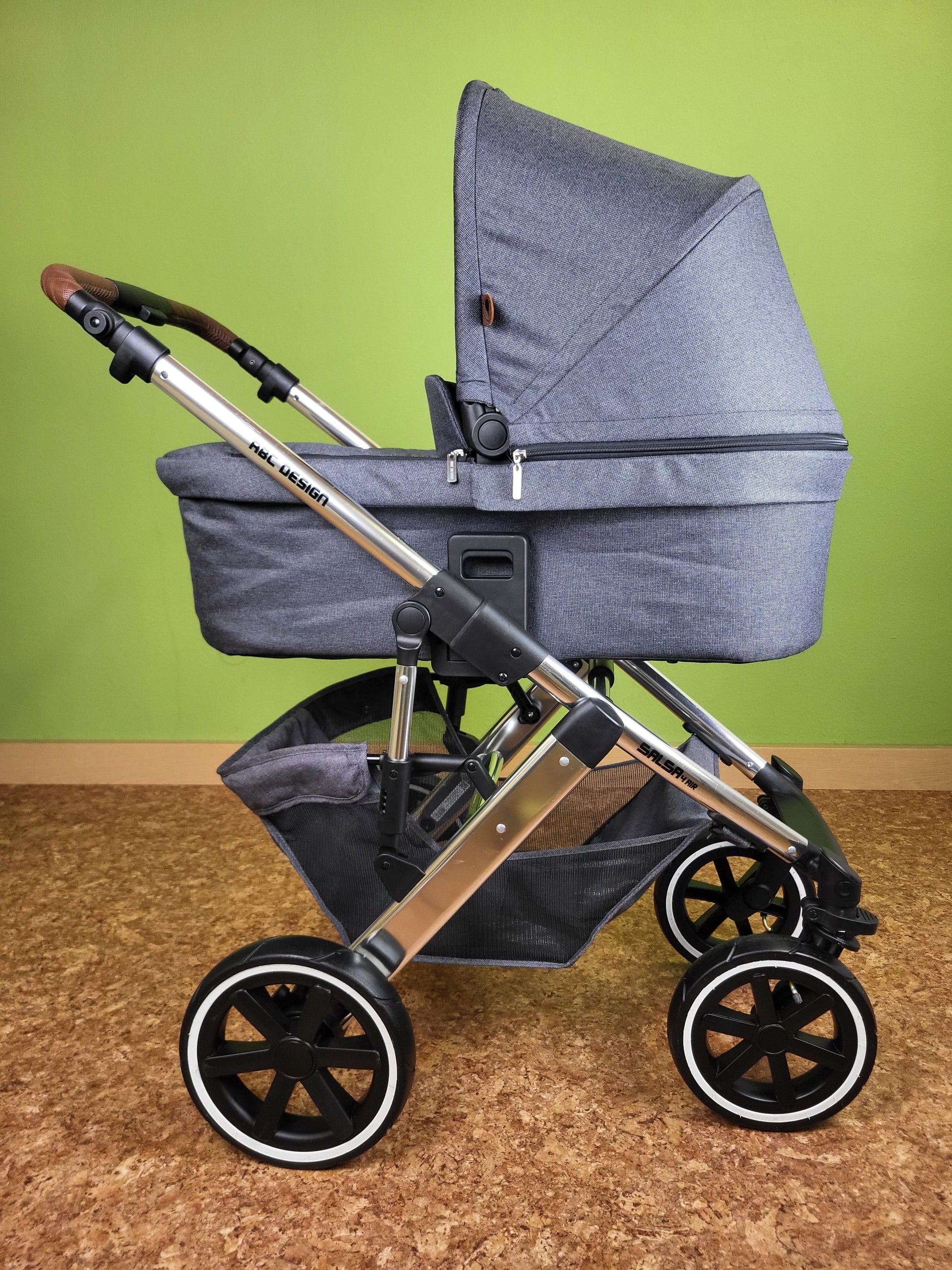 Abc Design - Salsa 4 Air Kombikinderwagen Grau / Sehr Gut 14