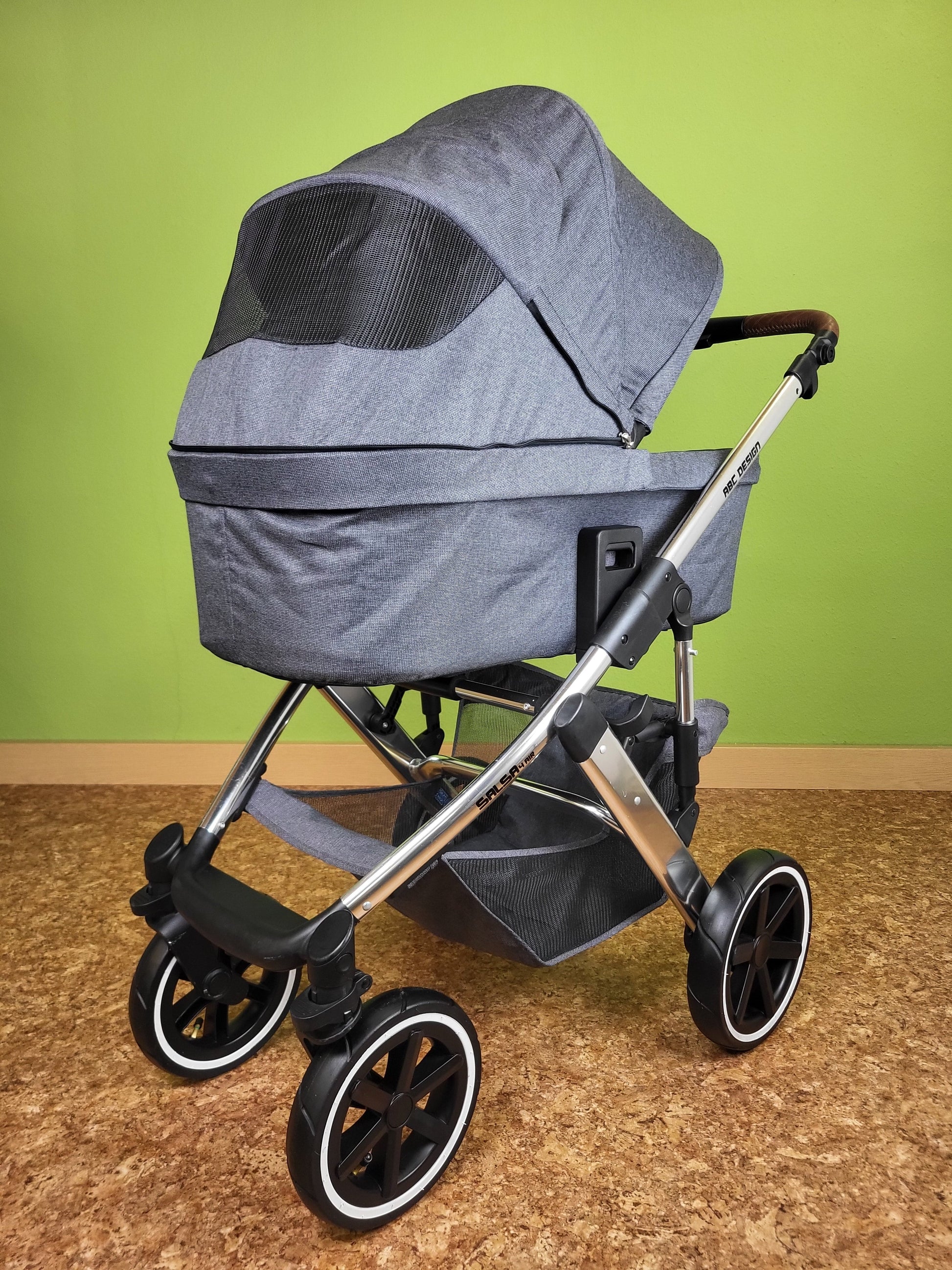 Abc Design - Salsa 4 Air Kombikinderwagen Grau / Sehr Gut 13
