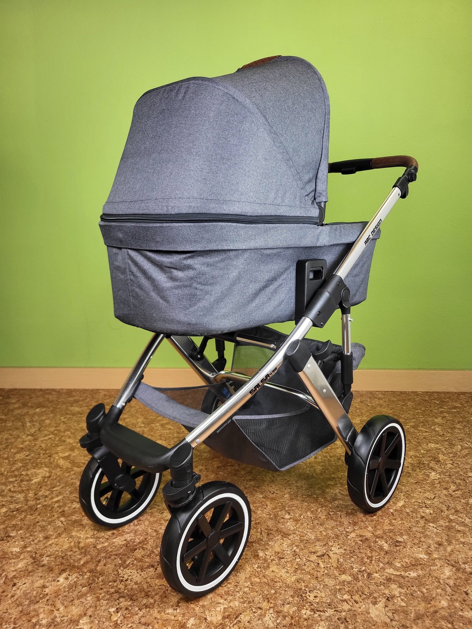 Abc Design - Salsa 4 Air Kombikinderwagen Grau / Sehr Gut 12
