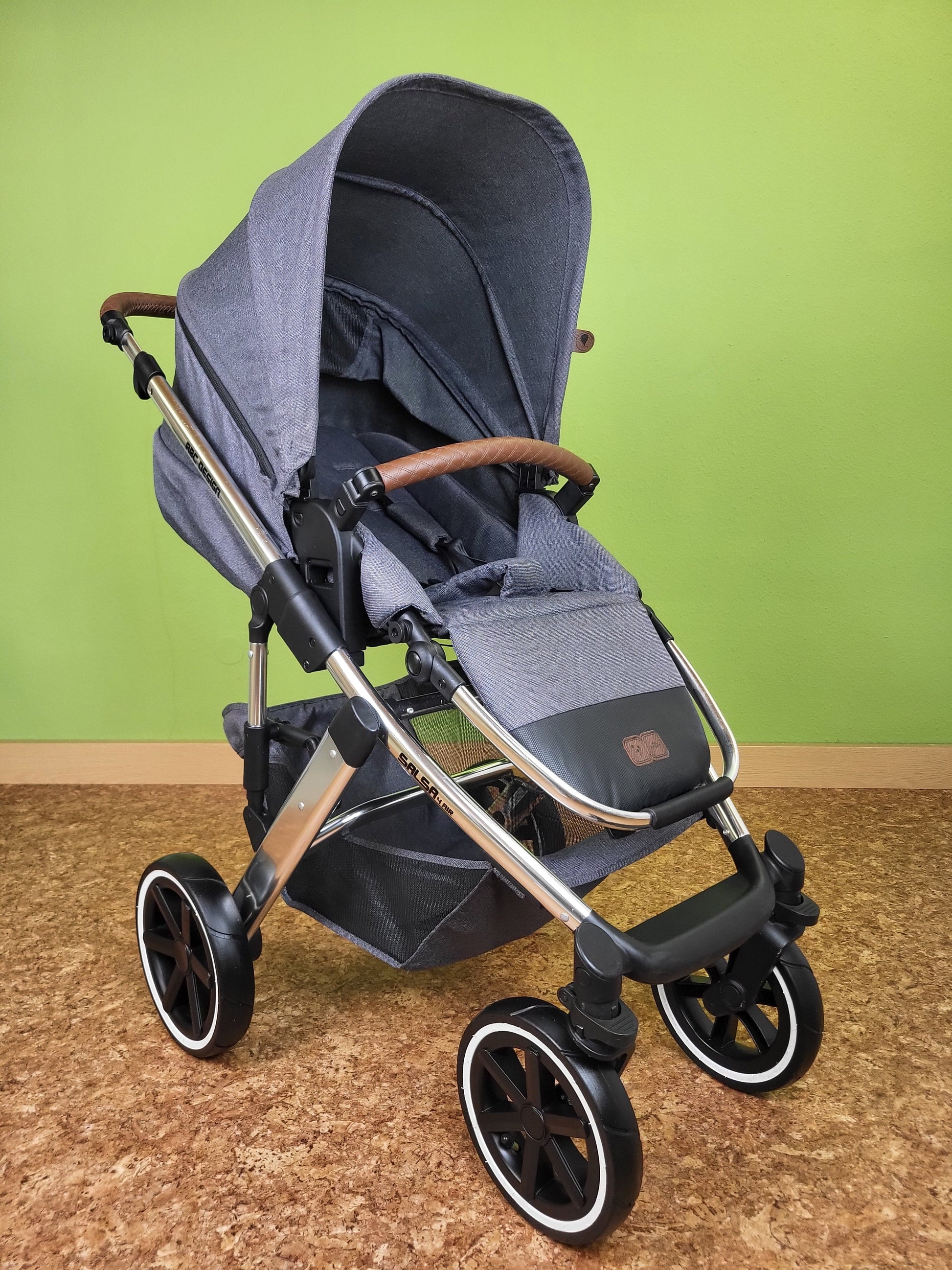Abc Design - Salsa 4 Air Kombikinderwagen Grau / Sehr Gut