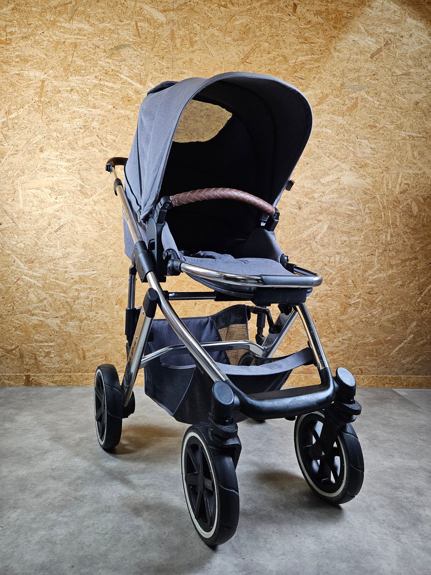 Abc Design - Salsa 4 Air Kombikinderwagen (sportsitz und Babywanne) - Asphalt in Gutem Zustand Kinderwagen 8