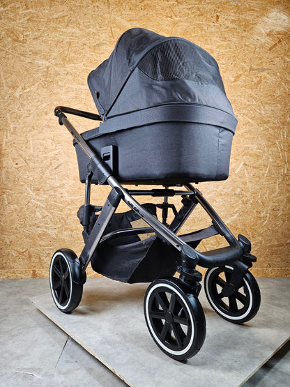 Abc Design - Salsa 4 Air Kombikinderwagen (sportsitz und Babywanne) Schwarz in sehr Gutem Zustand Kinderwagen 2