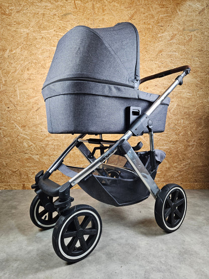 Abc Design - Salsa 4 Air Kombikinderwagen (sportsitz und Babywanne) Grau in Gutem Zustand Kinderwagen 12
